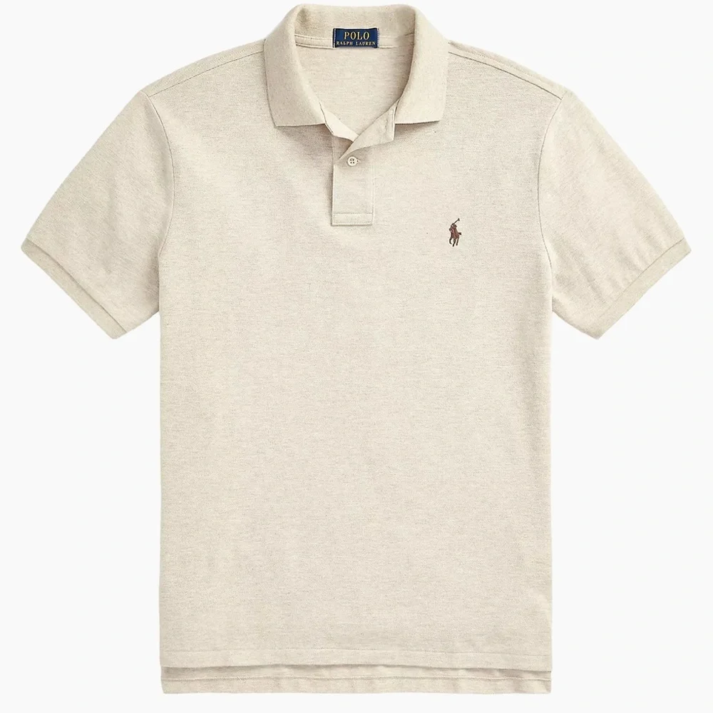 Polo Ralph Lauren Basic Classic -Fit Mesh Polo Shirt - Size L